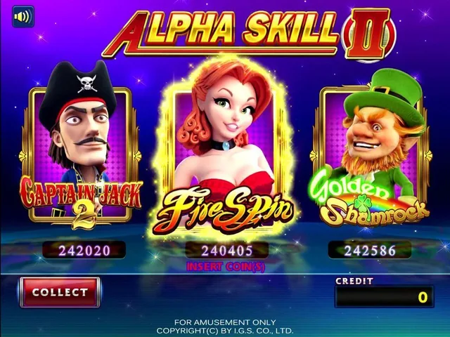 Alpha Skill II game screen