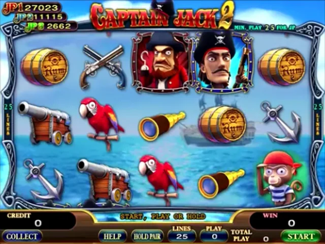 Captain Jack 2 game screen