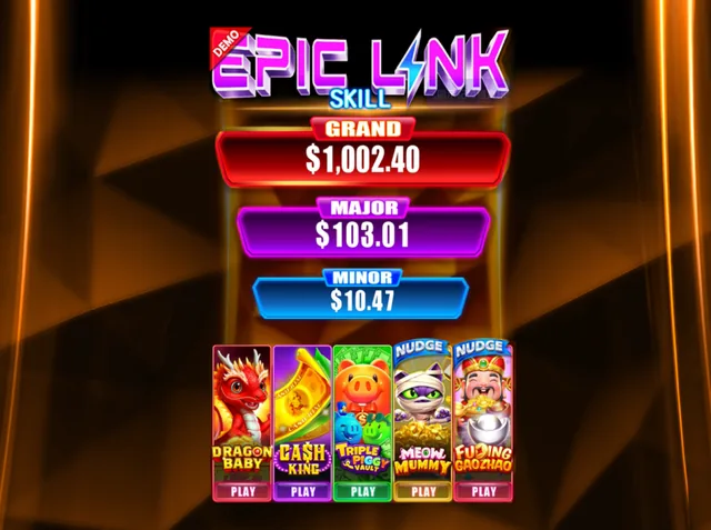Epic Link Skill game screen