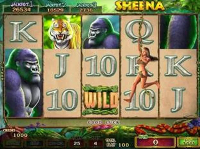 Sheena game screen
